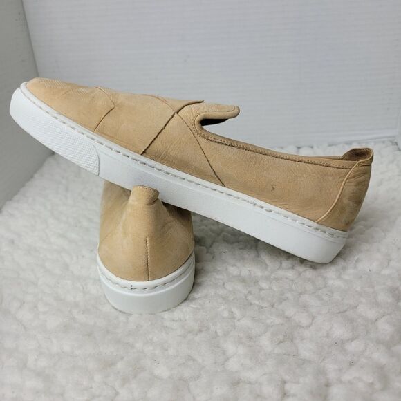 Beige Slip-On Sneakers - Picture 6 of 13
